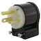 Ac Works Straight Blade Plug, 6-20P, 20 A, 250V AC, 2 Pole, Screw Terminals, Grounded ASE620P - alternate 1